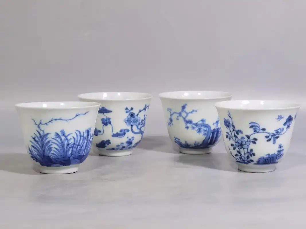 锔瓷手艺修茶杯